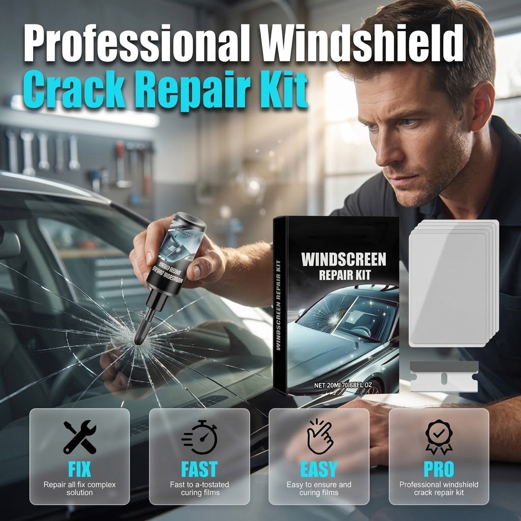 Windshield Crack Repair Kit