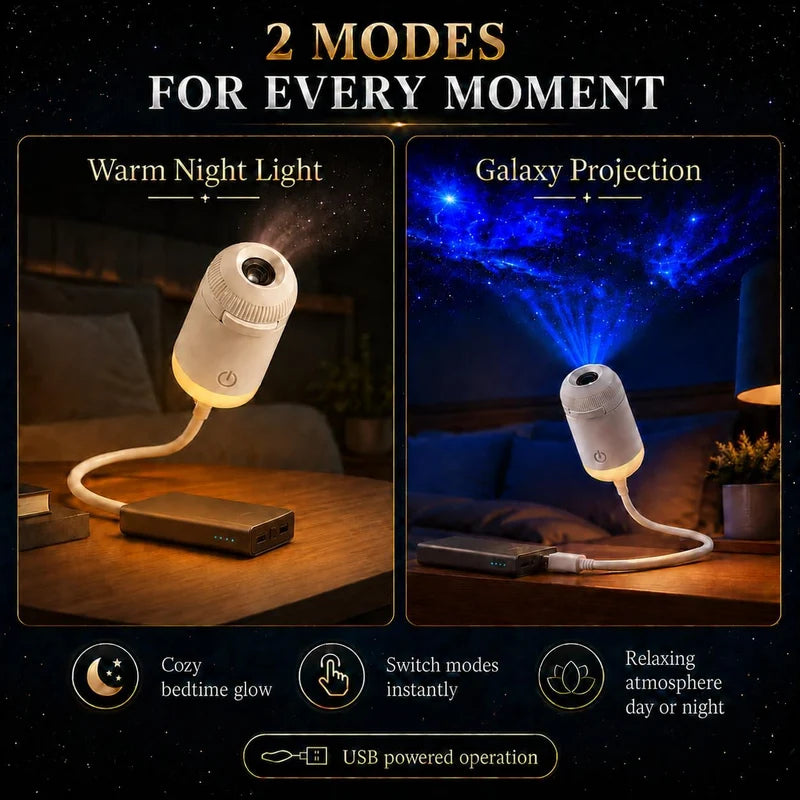 Mini Starry Sky Projector ✨