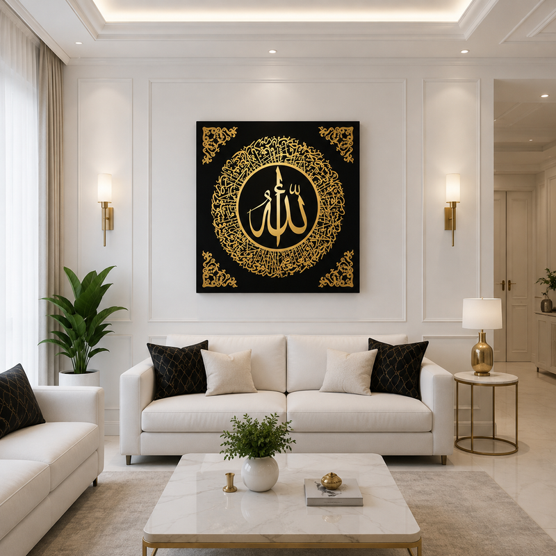 Ayatul Kursi Islamic Wall Art