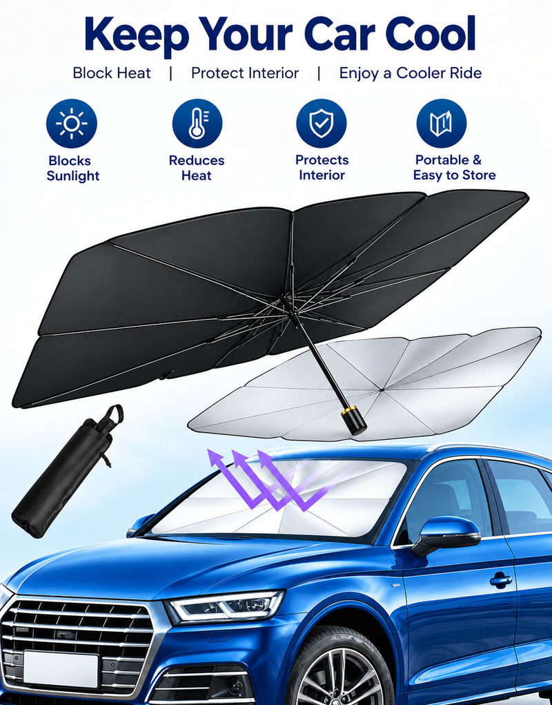 Car Windshield Sun Umbrella