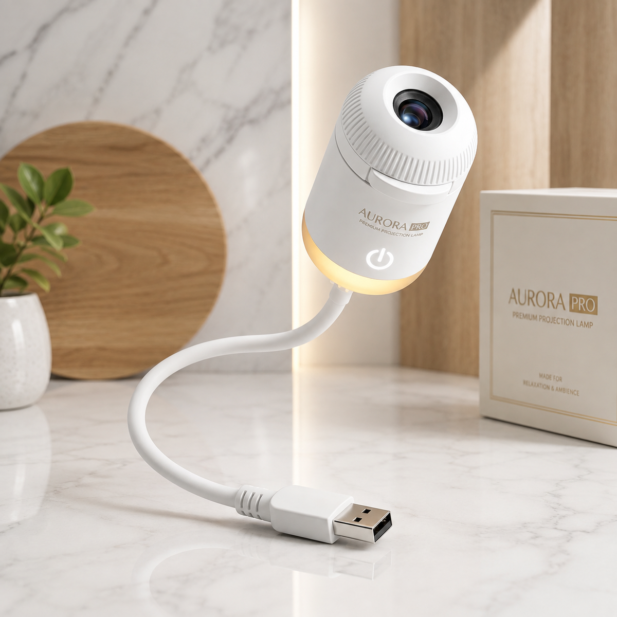 Portable Mini USB Starry Sky Projection Lamp