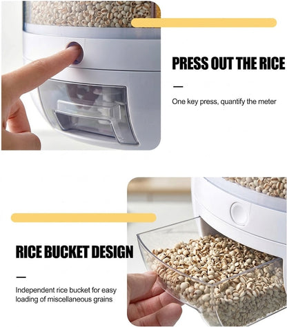 Rotating Food Storage Dispenser