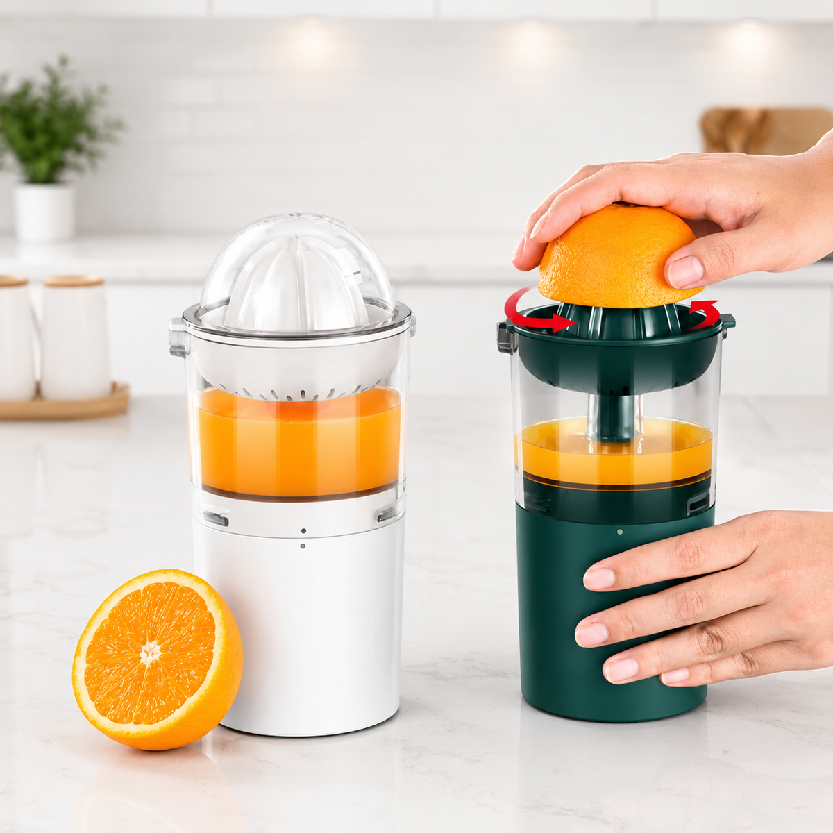 Portable Electric Fruit Juicer
