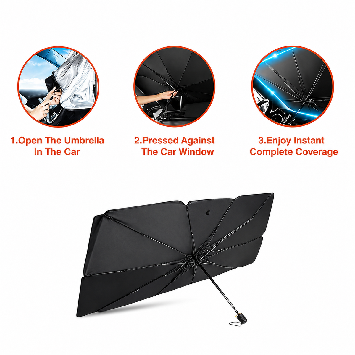 Car Windshield Sun Umbrella
