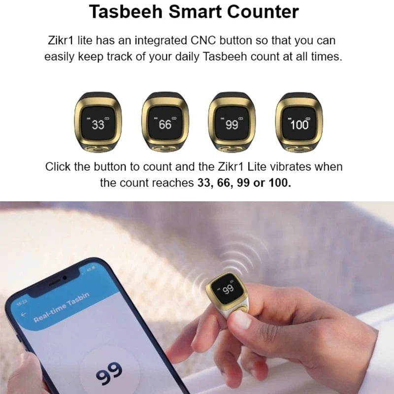 Digital Smart Zikr Ring ©